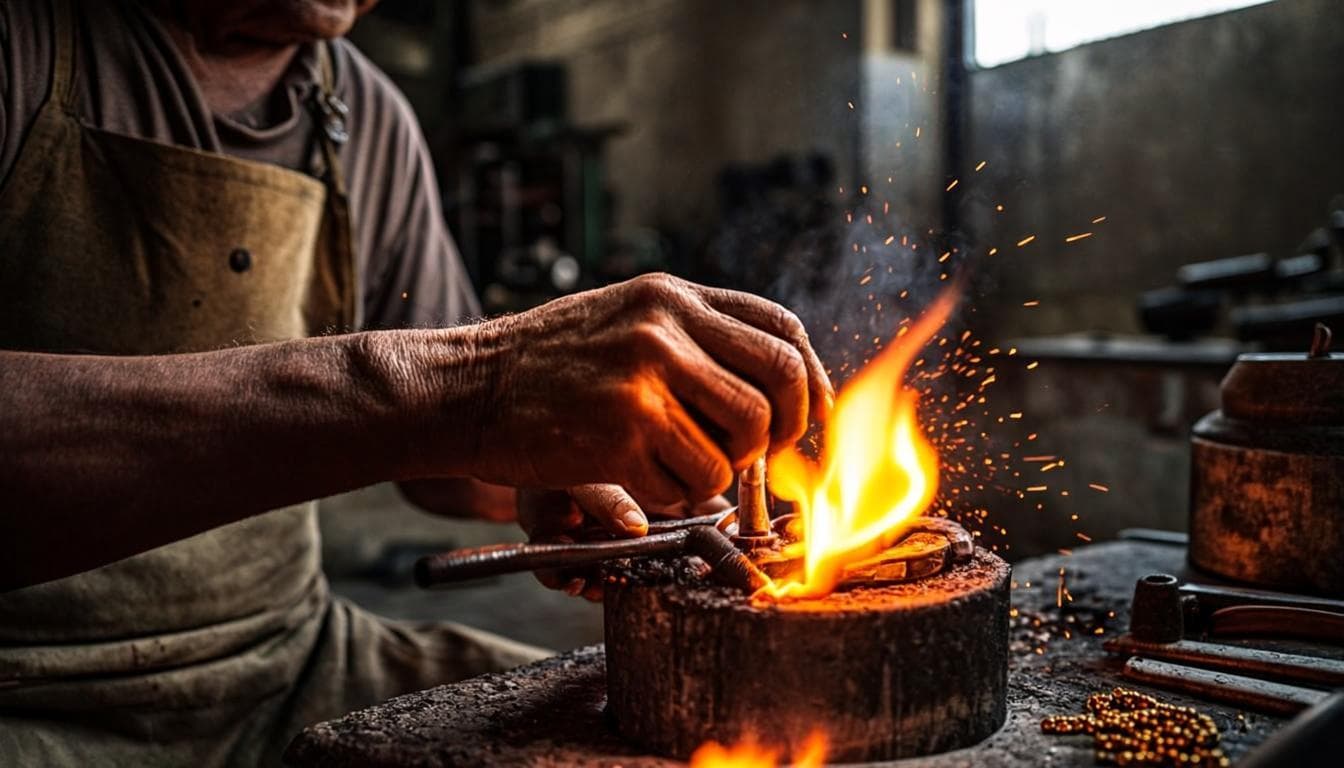 Mains de maître — Travail de la filigrane