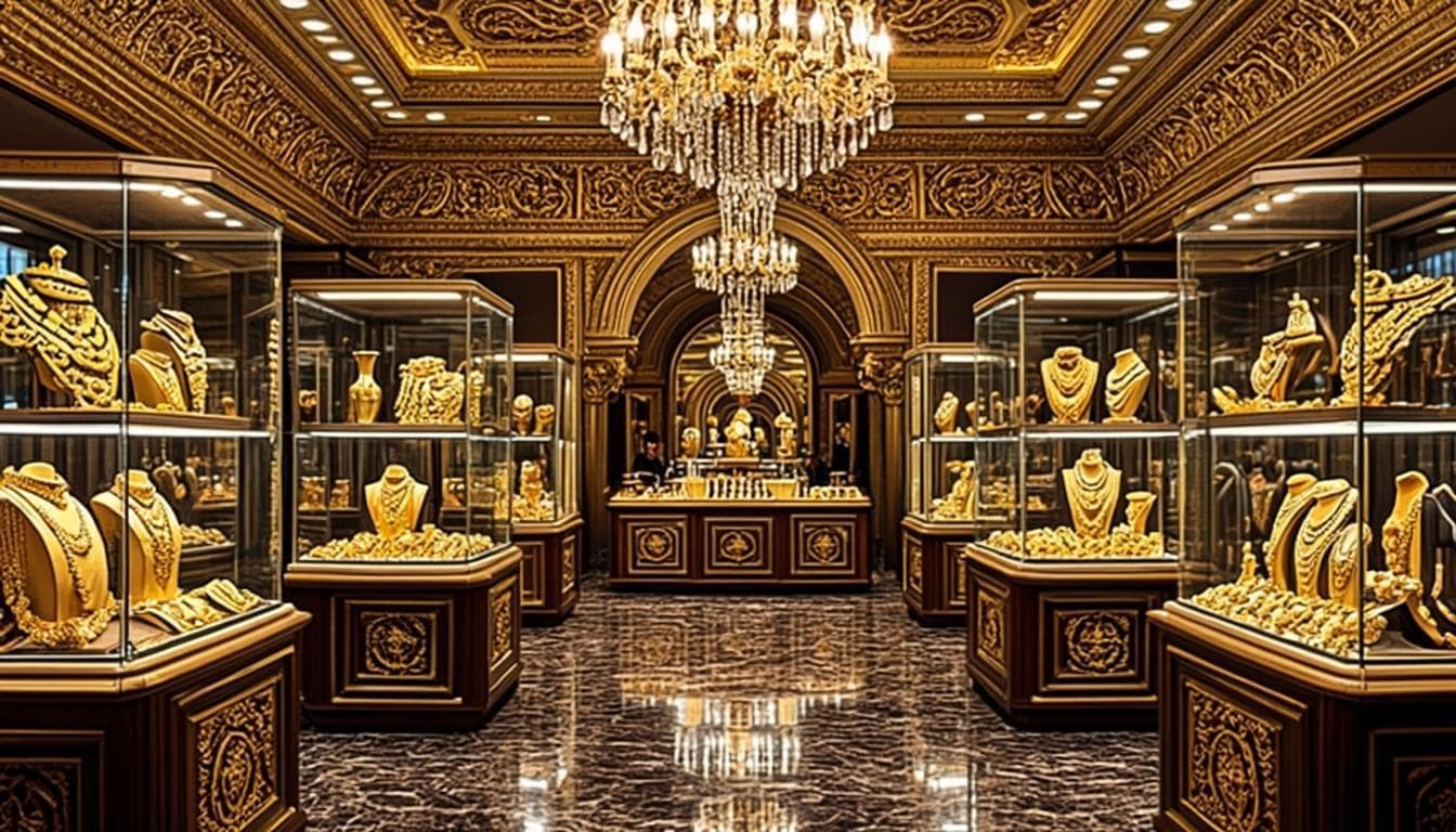 L'espace d'exposition — Splendeur de l'or